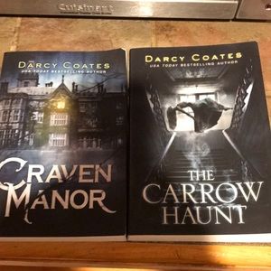 2 books Darcy Coates Craven Manor and Carrow Haunt